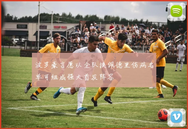 波罗豪言愿以全队换佩德里伤病名单可组成强大首发阵容